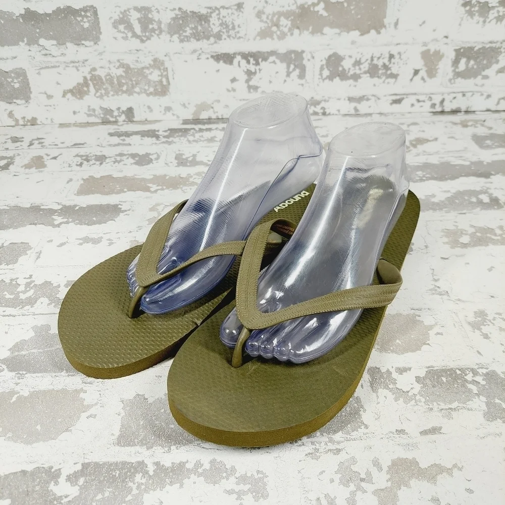 Abound Green Flip Flops Slippers Sandals V628